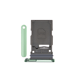 Stock up on the Single SIM Card Tray for Galaxy S24 or S24 Plus in jade green.
