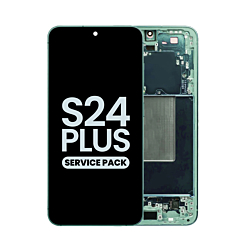 Shop the OLED Assembly with Frame for Galaxy S24 Plus S926 in jade green, service pack.

