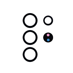 Buy the Back Camera Lens for Galaxy S24 Ultra, 5 Piece Set.
