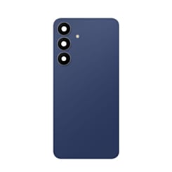 Back Glass with Adhesive and Back Camera Lens for Galaxy S25 FE (NO LOGO) (NAVY)