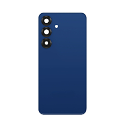 Grab the wholesale deals on the Back Glass with Camera Lens and Adhesive for Galaxy S25 Plus in navy with no logo.