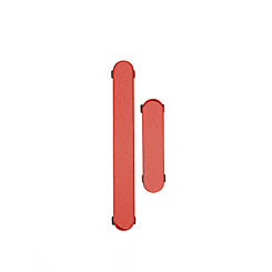 Shop the Hard Buttons for Power and Volume on Galaxy S25 and S25 Plus in coral red.