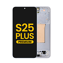 Grab the wholesale deals on the OLED Assembly with Frame for Galaxy S25 Plus, model S936, in icyblue, premium quality.