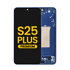 Order the OLED Assembly with Frame for Galaxy S25 Plus, model S936, in navy, premium quality.