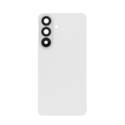 Back Glass with Adhesive and Back Camera Lens for Galaxy S26 Plus (NO LOGO) (WHITE)