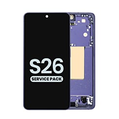 OLED Assembly with Frame for Galaxy S26 (S942) (COBALT VIOLET) (Service Pack)