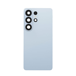 Back Glass with Adhesive and Back Camera Lens for Galaxy S26 Ultra (NO LOGO) (SKY BLUE)