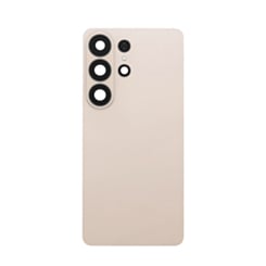 Back Glass with Adhesive and Back Camera Lens for Galaxy S26 Ultra (NO LOGO) (PINK GOLD)