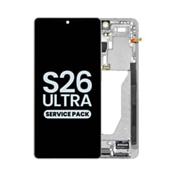 OLED Assembly with Frame for Galaxy S26 Ultra (S948) (WHITE) (Service Pack)
