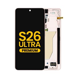 OLED Assembly with Frame for Galaxy S26 Ultra (S948) (PINK GOLD) (Premium)