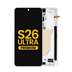 OLED Assembly with Frame for Galaxy S26 Ultra (S948) (WHITE) (Premium)