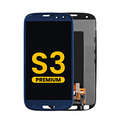 Order the premium blue LCD assembly without frame for Galaxy S3.
