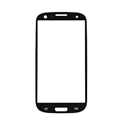 Order the front glass for Galaxy S3 in black.
