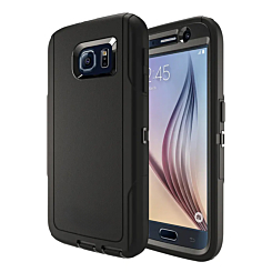 Heavy Duty Case for Galaxy S6 (BLACK) (Only Ground Shipping)