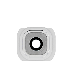 Purchase the white back camera lens with bracket for Galaxy S6.