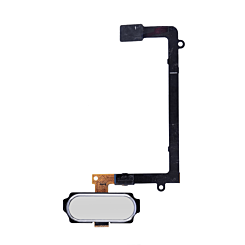 Grab the wholesale deals on the white fingerprint sensor with flex cable for Galaxy S6 Edge.