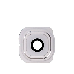 Grab the wholesale deals on the white back camera lens with bracket for Galaxy S6 Edge.