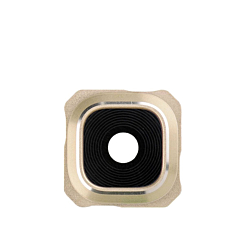 Buy the gold back camera lens with bracket for Galaxy S6 Edge Plus.