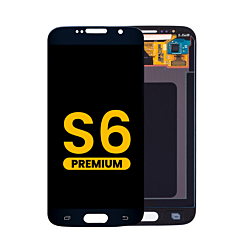 Stock up on the premium black OLED assembly without frame for Galaxy S6 G920.