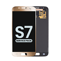 OLED Assembly without Frame for Galaxy S7 G930 (GOLD) (Service Pack)