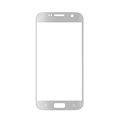 Shop the front glass for Galaxy S7 in Silver, premium.