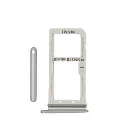 Buy the silver SIM card tray for Galaxy S7.