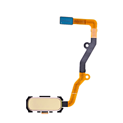 Buy the fingerprint sensor with flex cable for Galaxy S7 Edge in Gold.
