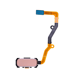 Stock up on the fingerprint sensor with flex cable for Galaxy S7 Edge in Rose Gold.