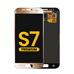 Buy the premium gold OLED assembly without frame for Galaxy S7 G930.