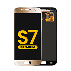 Buy the premium gold OLED assembly without frame for Galaxy S7 G930.