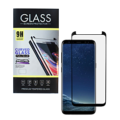 Full Glue Tempered Glass for Galaxy S8 (Case Friendly / 3D Curved / 1 Piece)