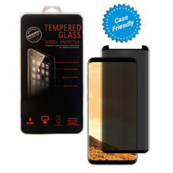 Privacy Tempered Glass for Galaxy S8 Plus (Case Friendly / 3D Curved / Anti-Spy / 1 Piece)