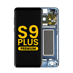Shop the OLED assembly with frame for Galaxy S9 Plus G965 in Coral Blue, premium.