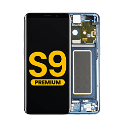 Shop the OLED assembly with frame for Galaxy S9 G960 in Coral Blue, premium.