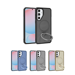 Shockproof Case with Magnetic Kickstand for Galaxy S25FE (Only Ground Shipping)