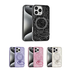 Sparkle Luxury Slim Case with Magnetic Kickstand for iPhone 16 Pro Max (Only Ground Shipping)