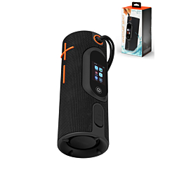 SPLASH Touch Waterproof Wireless Speaker with Touchscreen Display - BLACK (Only Ground Shipping)