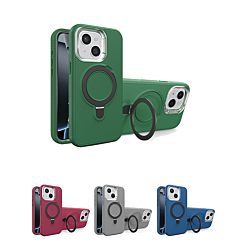 Support Heavy Duty Case with Wireless Charging Kickstand for iPhone 13 / 14 (Only Ground Shipping)