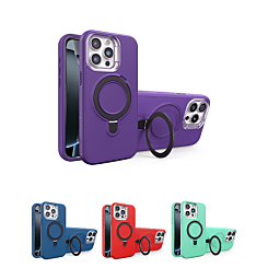 Support Heavy Duty Case with Wireless Charging Kickstand for iPhone 14 Pro Max (Only Ground Shipping)