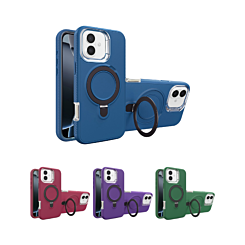 Support Heavy Duty Case with Wireless Charging Kickstand for iPhone 16 Plus (Only Ground Shipping)