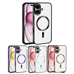 Shiny Wireless Charging Clear Case for iPhone 16 (Only Ground Shipping)