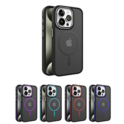 iPhone 16 Pro Slim Non-Slip Translucent Matte Wireless Charging Case (Only Ground Shipping)