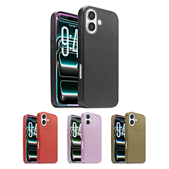 New Leather Case with Wireless Charger for iPhone 17 (Only Ground Shipping)