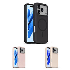 xBase by PowerPeak Liquid Silicone Gel/Rubber MagSafe for iPhone 17 Pro Max (Only Ground Shipping)