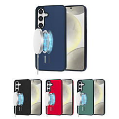 Leather Design Wireless Charging Case for Galaxy S25FE (Only Ground Shipping)