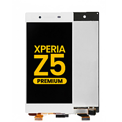 LCD Assembly with Frame for Sony Xperia Z5 (E6603 / E6653 / E6683) (WHITE) (Premium)