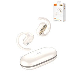 LDNIO T07 Wireless Stereo BT Earbuds Over-Ear Headphones (WHITE) (Only Ground Shipping)
