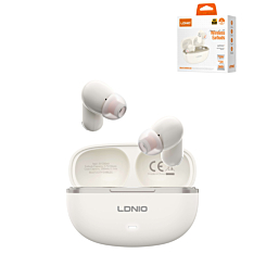 LDNIO T13 TWS Bluetooth Wireless Stereo Earbuds with Microphone (WHITE) (Only Ground Shipping)