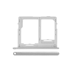 Single Sim Card Tray for Galaxy Tab A 10.1" (T510 / T515 / T517) (SILVER)
