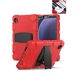 Full Body Protection Case - RED for Galaxy Tab A9 2023 (8.7") (X110, X115, X117) (Only Ground Shipping)